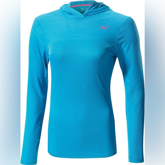 Mizuno Tops - Mizuno Breath Thermo Long Sleeve Hoodie, W’s size Large